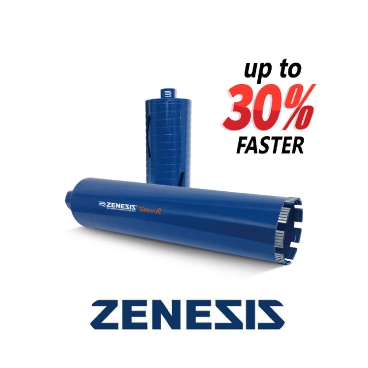 כוס יהלום לקידוח רטוב הברגה 1-1/4" ZENESIS