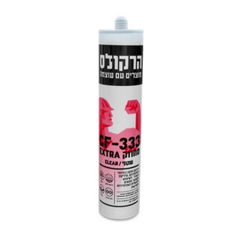 סיליקון ניטרלי לאלומיניום ובטון